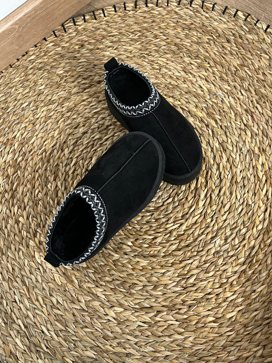 Mules fourrées