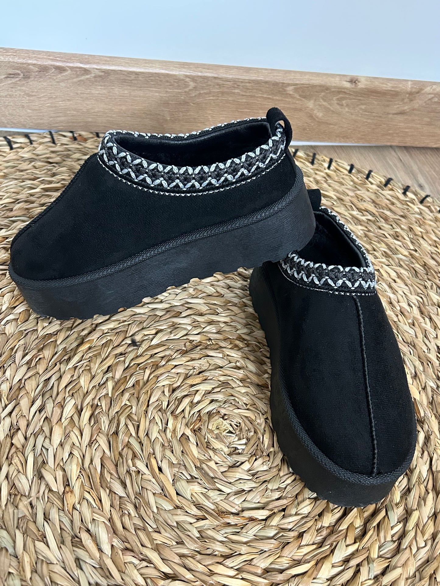 Mules fourrées
