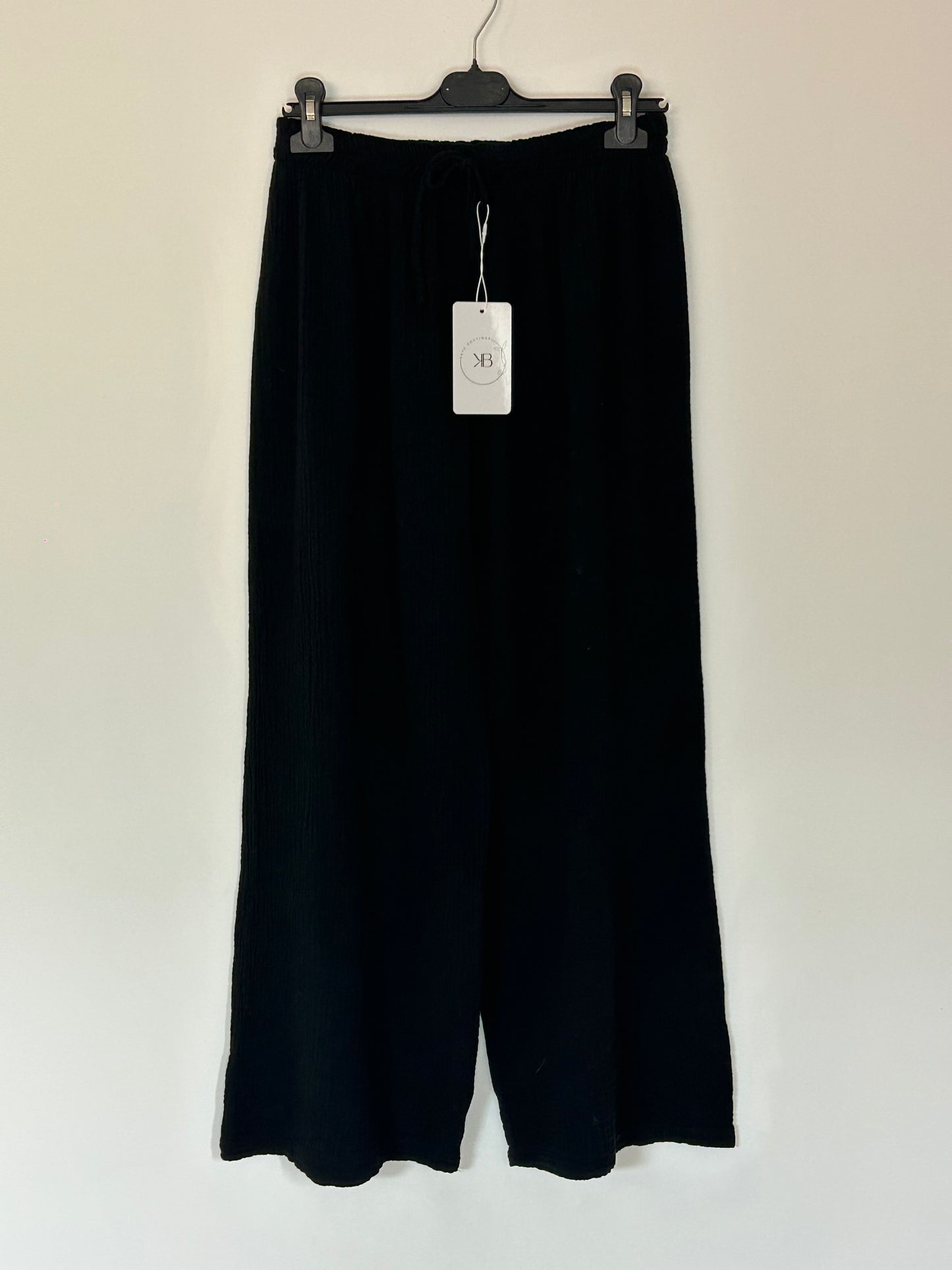 Pantalon fluide noir